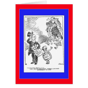 Caricature politique de 1919
