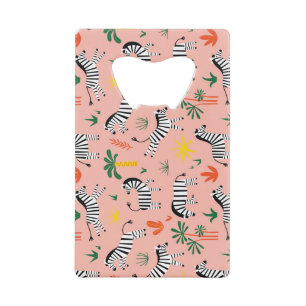 Caricature Zebras Funny Motif sans couture