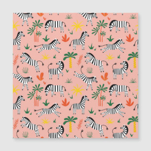 Caricature Zebras Funny Motif sans couture