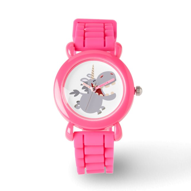 Caricorne mignonne Toothy Montre Unicorne (Recto)