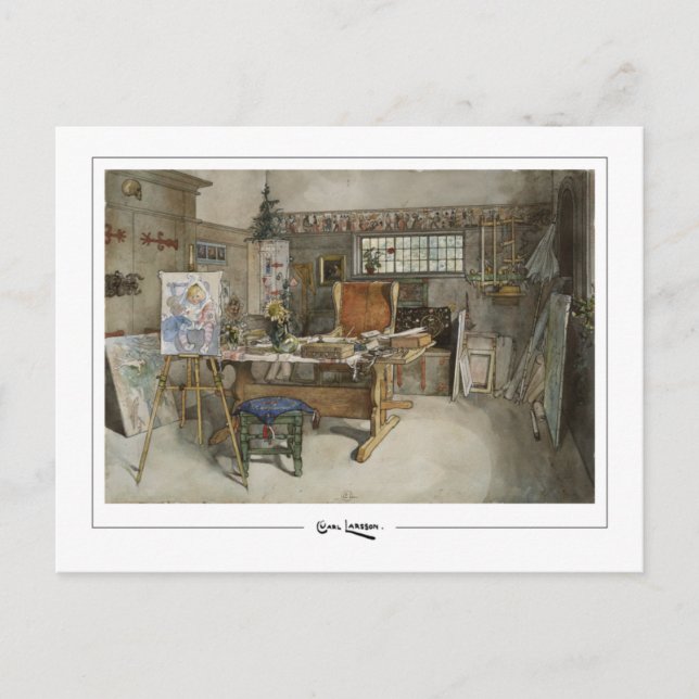 Carl Larsson #125 - Carte postale d'art fin (Devant)
