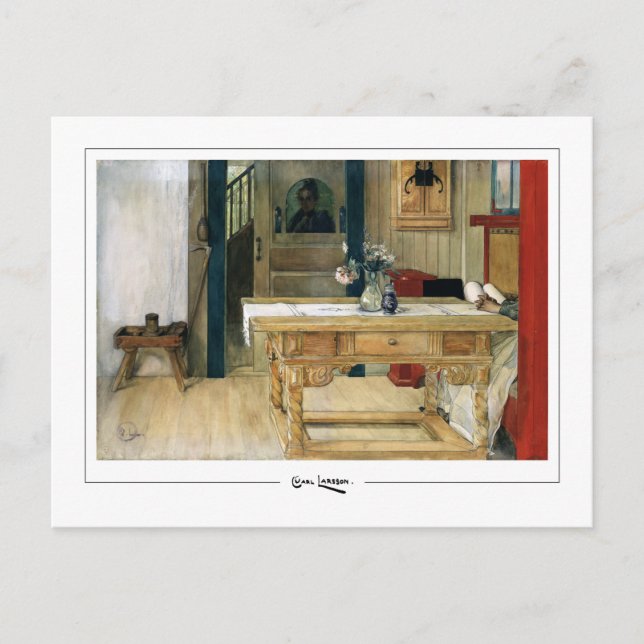 Carl Larsson #155 - Carte postale Art (Devant)