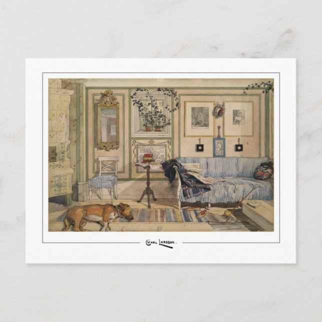 Carl Larsson #160 - Carte postale d'art fin (Devant)