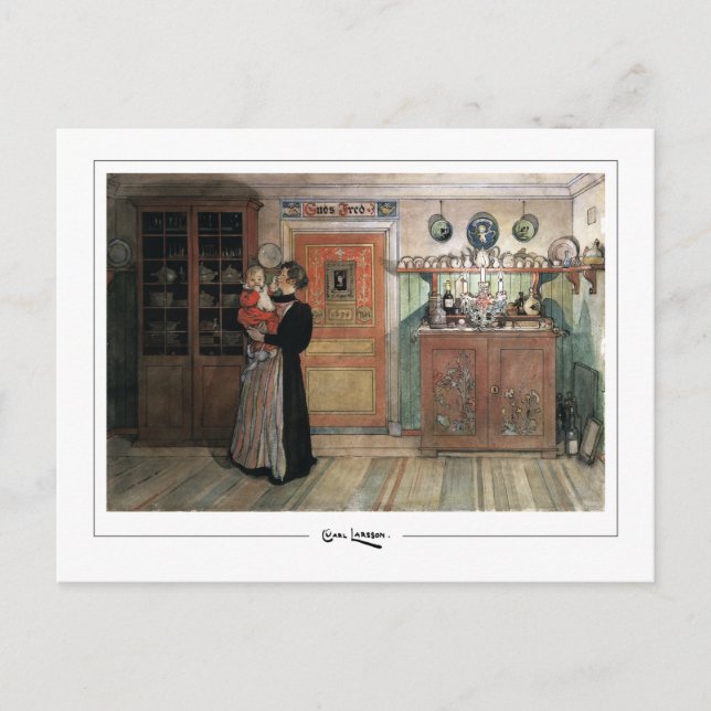 Carl Larsson #21 - Carte postale d'art (Devant)