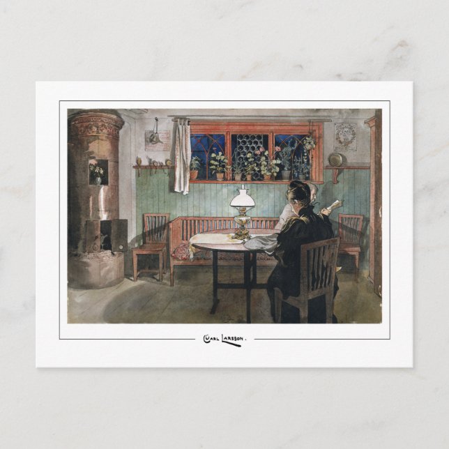 Carl Larsson #226 - Carte postale d'art fin (Devant)