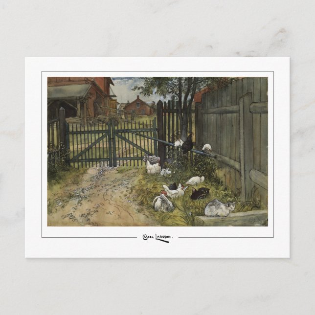 Carl Larsson #261 - Carte postale Art (Devant)