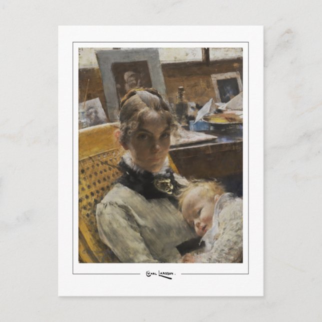 Carl Larsson #265 - Carte postale Art (Devant)