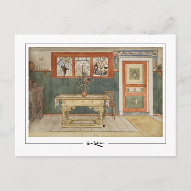 Carl Larsson #285 - Carte postale d'art fin (Devant)