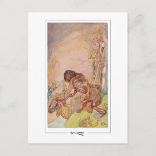 Carl Larsson #32 - Carte postale d'art fin