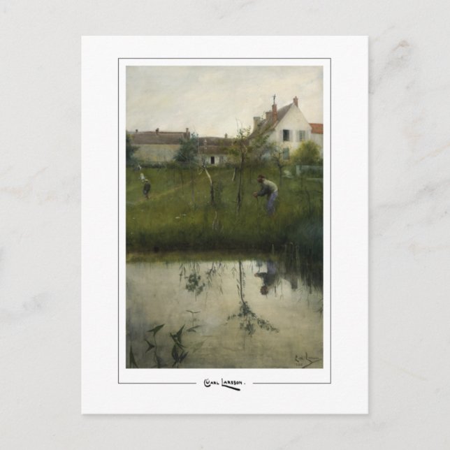 Carl Larsson #350 - Carte postale d'art fin (Devant)