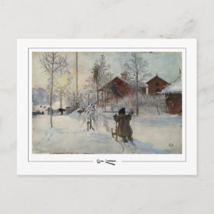 Carl Larsson #378 - Carte postale d'art fin