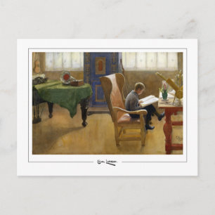 Carl Larsson #384 - Carte postale d'art fin