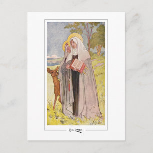 Carl Larsson #423 - Carte postale d'art fin