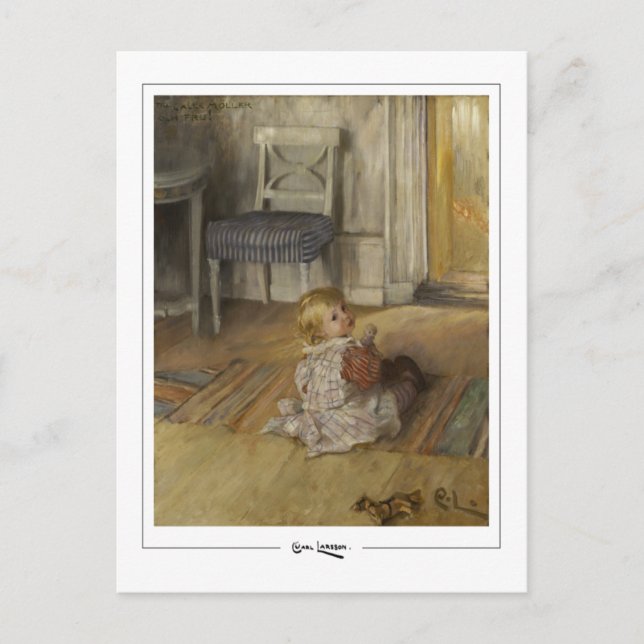 Carl Larsson #59 - Carte postale d'art fin (Devant)