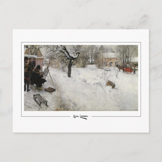 Carl Larsson #88 - Carte postale d'art fin (Devant)