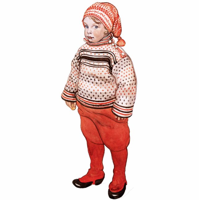 Carl Larsson Matts CC0393 Photo Sculpture Magnet (Devant)