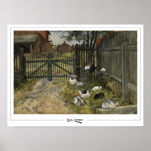 Carl Larsson Zedign Affiche artistique #261