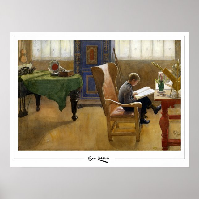 Carl Larsson Zedign Affiche artistique #384 (Devant)