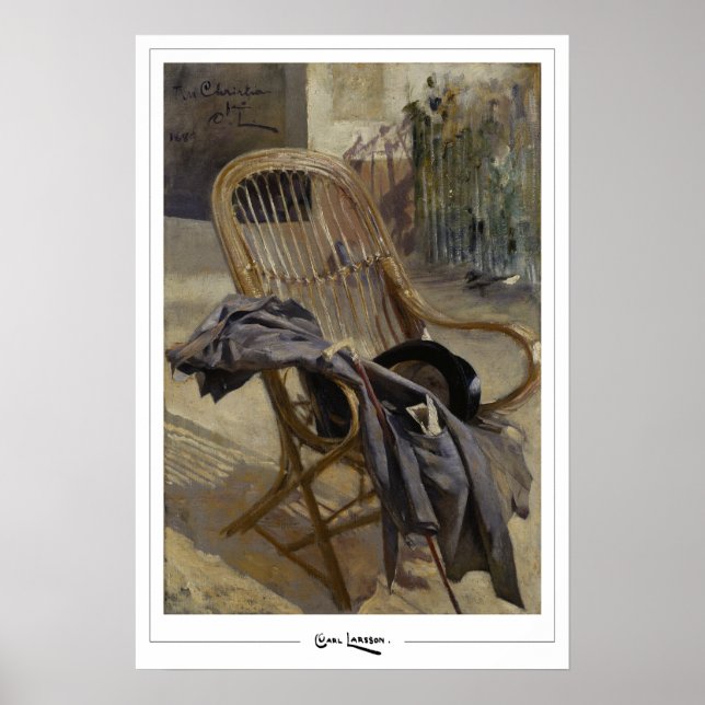 Carl Larsson Zedign Affiche d'art #11 (Devant)