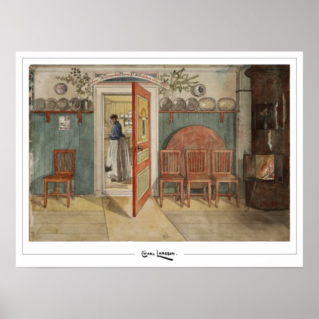 Carl Larsson Zedign Poster Art #330 (Devant)