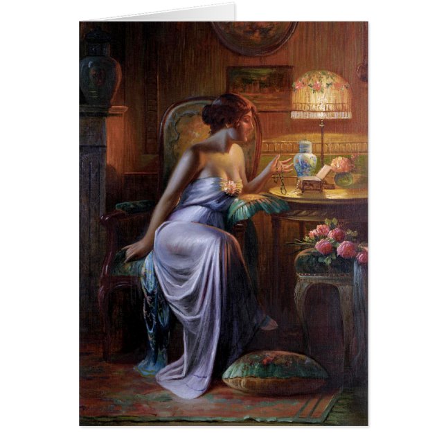 Carlier : Madame élégante avec le collier (Devant)