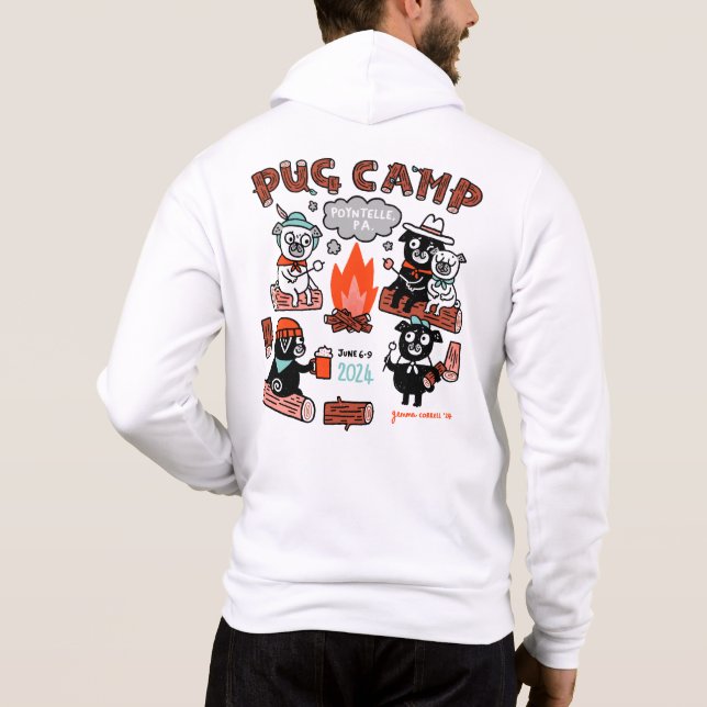 Carlin Camp 2024 Zip-up Sweat - shirt à capuche (Dos)