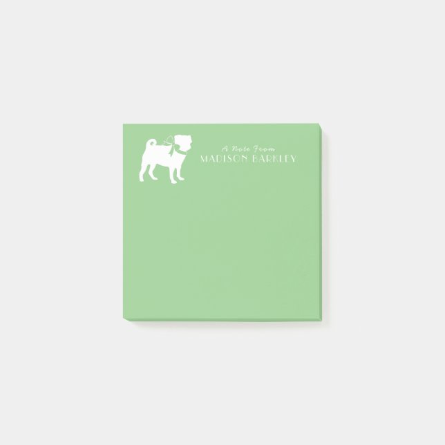 Carlin Chien Chien Chien Puppy Post-it Notes (Devant)