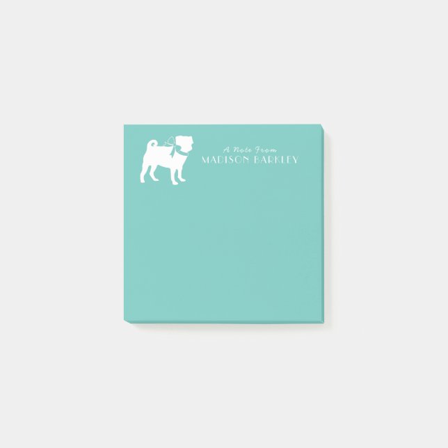 Carlin Chien Chien Chien Puppy Post-it Notes (Devant)