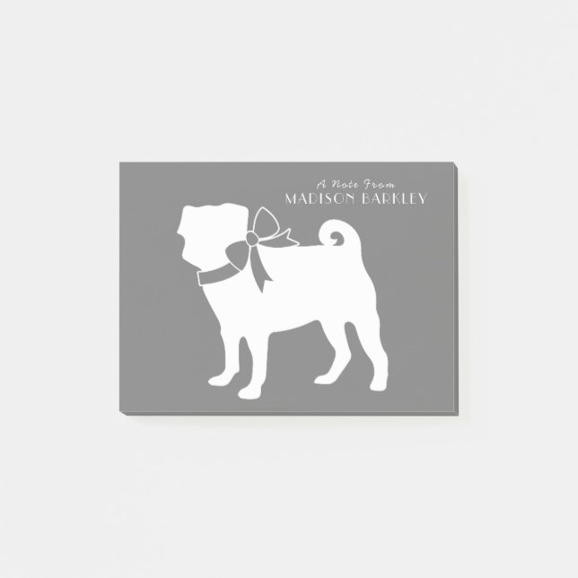 Carlin Chien Chien Chien Puppy Post-it Notes (Devant)