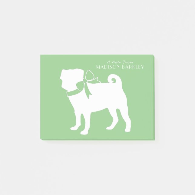 Carlin Chien Chien Chien Puppy Post-it Notes (Devant)