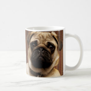 Carlin Chien chiot Mug café Mug Coupe