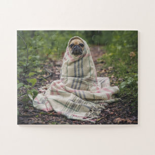 CARLIN CHIEN FUNNY JIGSAW PUZZLE SIMPLE PEICES OVE