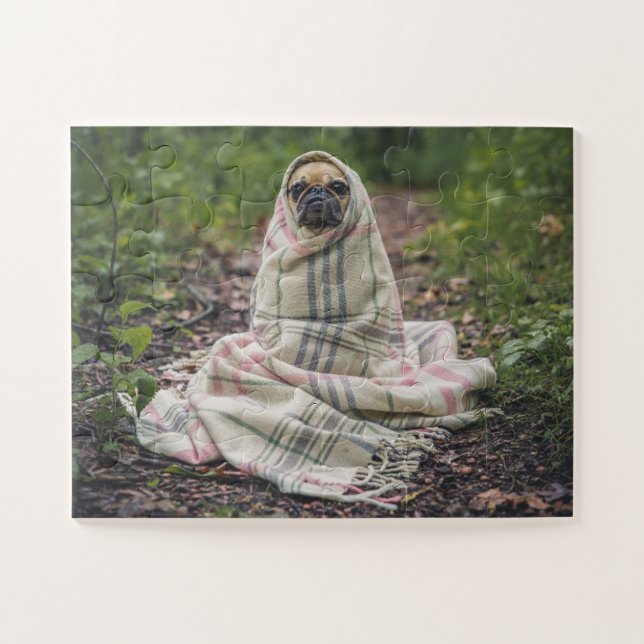 CARLIN CHIEN FUNNY JIGSAW PUZZLE SIMPLE PEICES OVE (Horizontal)