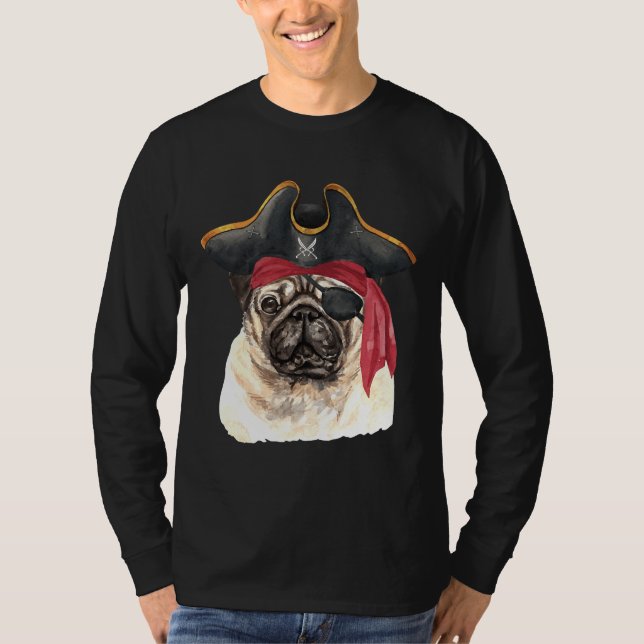Carlin Chien Pirate Classic T-Shirt 210 (Devant)