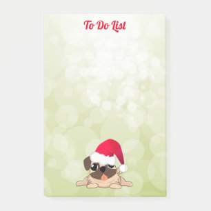 Carlin de Noël Chien Post-it® Notes 4 x 6