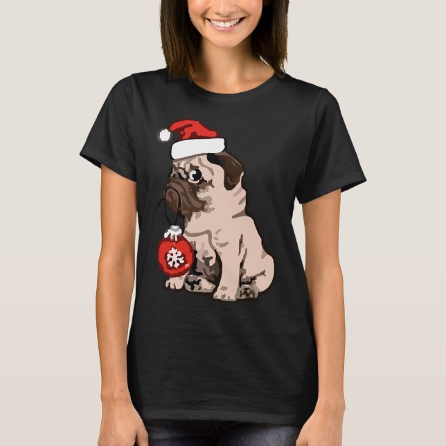 Carlin de Noël T-shirt classique 168 (Devant)