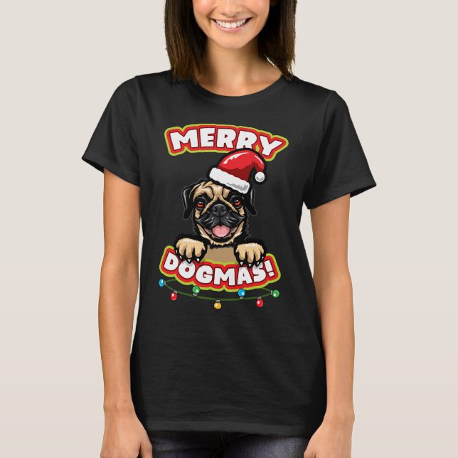 Carlin de Noël T-shirt classique 854 (Devant)