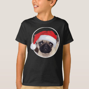 Carlin de Noël - T-shirt de base de Hanes des
