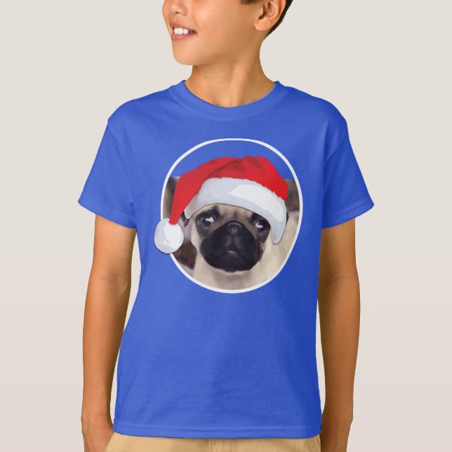 Carlin de Noël - T-Shirt pour les hanches de base  (Devant)