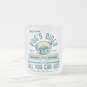 Carlin Diner les années 50 Vintage Retro Mugs (f