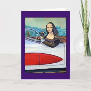Carlin et Mona Lisa dans les Cartes Corvette