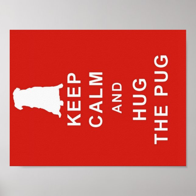 CARLIN GARDER CALME HUG LE CARLIN POSTER IMAGE ANN (Devant)
