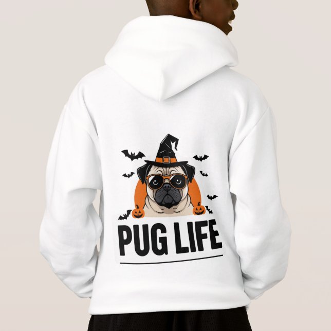 Carlin Life - Amusant Dog Lover T-Shirt Design 🐶  (Dos)
