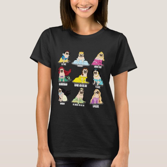 Carlin Princesses Classic T-Shirt 109 (Devant)
