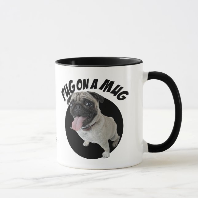 Carlin sur une Mug (Droite)