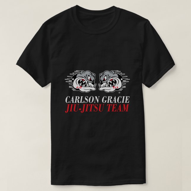 Carlson Gracie Jiu-Jitsu Team Logo T-Shirt Classiq (Design devant)