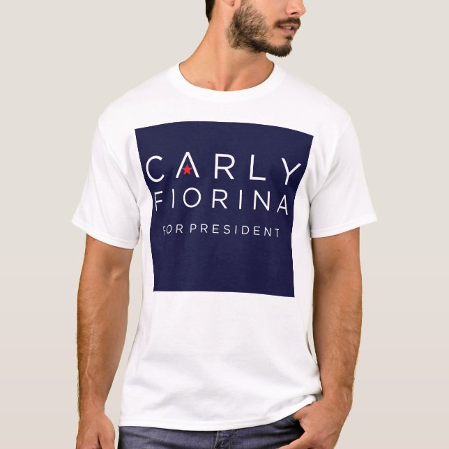 Carly Fiorina pour le Président T-shirt (Devant)