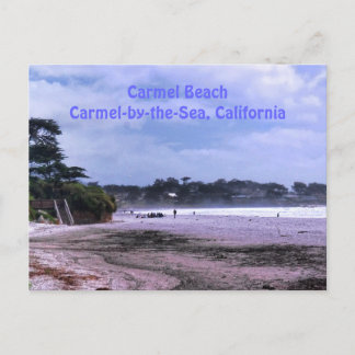 Carmel Beach en Californie Carte postale Voyage