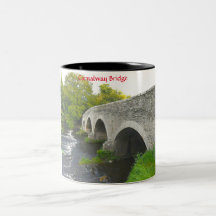 Carnalway Bridge Kildare Mug à café à deux tons