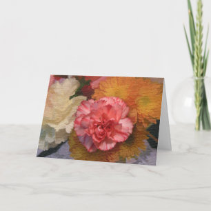 Carnation Carte d'anniversaire